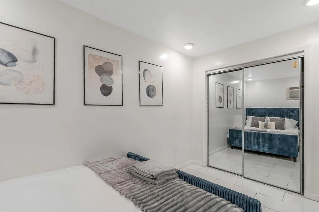 Apartment Deluxe 2Br Condo - Free Parking - 25 Min To Nyc - Sleeps 6 North Bergen