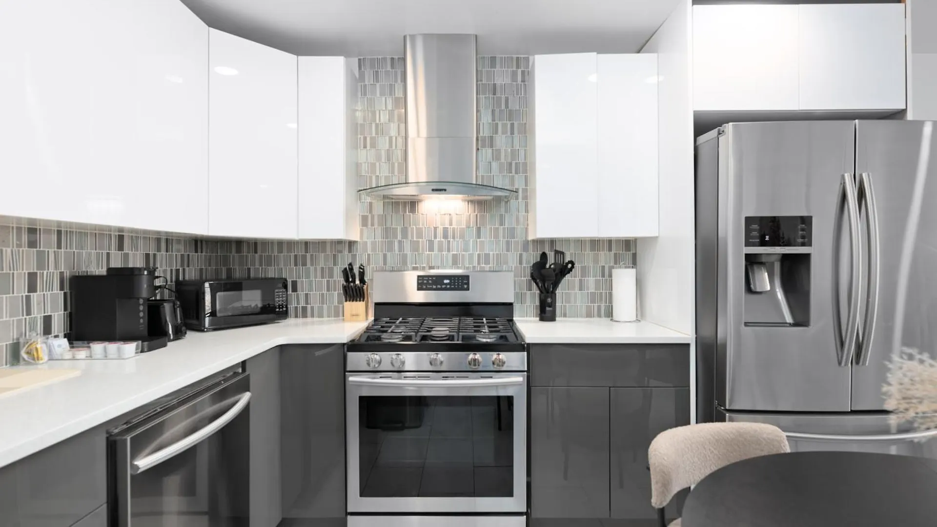Apartment Deluxe 2Br Condo - Free Parking - 25 Min To Nyc - Sleeps 6 North Bergen